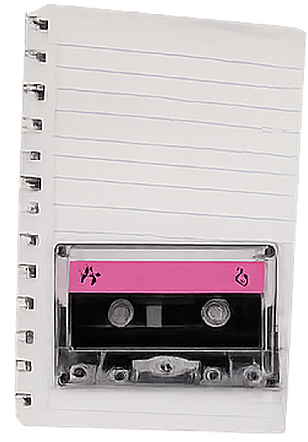 Cassette tape page